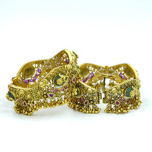 Antique Gold Plated Kada 18133-1