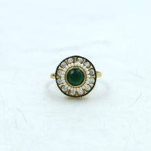 Adjustable Polki Ring 17685-21