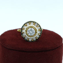 Adjustable Polki Ring 17685-21