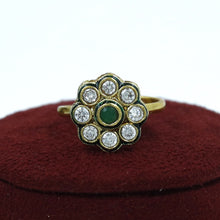 Adjustable Polki Ring 17682-21