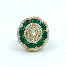 Adjustable Kundan Ring 17692-21