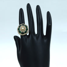 Adjustable Kundan Ring 17692-21