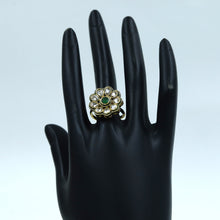 Adjustable Polki Ring 17684-21