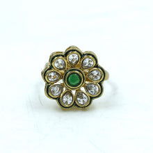 Adjustable Polki Ring 17684-21