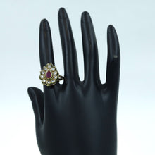 Adjustable Polki Ring 17686-21