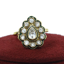 Adjustable Polki Ring 17686-21