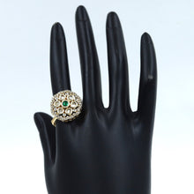 Adjustable Kundan Ring 17690-21