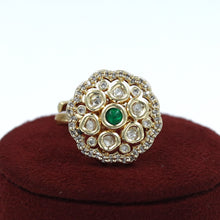 Adjustable Kundan Ring 17690-21