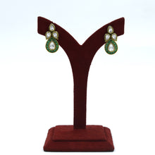 Round Neck Polki Necklace Set 11847-21