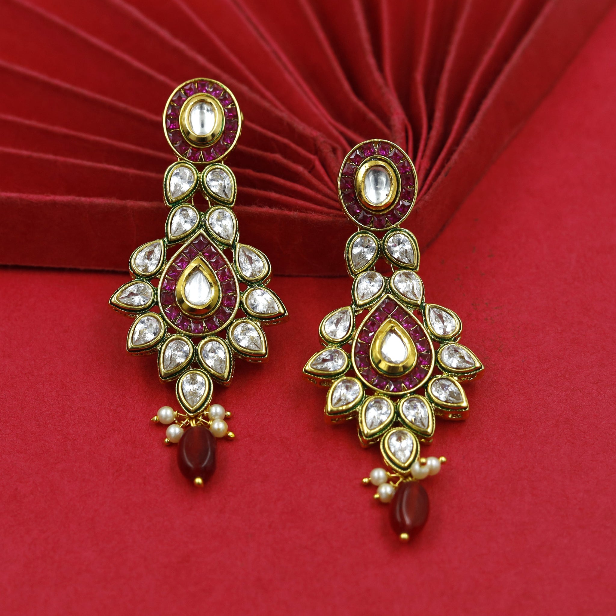 Polki Earring 1021-21