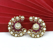 Tops/Studs Kundan Earring 18177-68