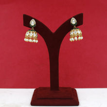 Jhumki Kundan Earring 17702-21