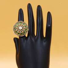 Kundan Ring 18393-28