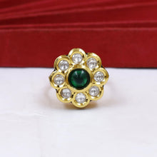 Kundan Ring 18390-28
