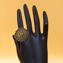 Adjustable Antique Gold Finish Ring 18485-28