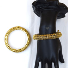 Gold Plated 2 Piece Bangles/Kada 18498-28