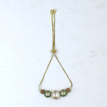 Adjustable Kundan Bracelet 17681-21