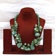 Fancy Pearl Stone Necklace 18587-47