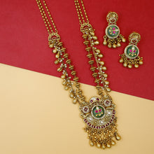Long Neck Antique Necklace Set 18023-94