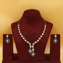 Round Neck Kundan Necklace Set 18325-28