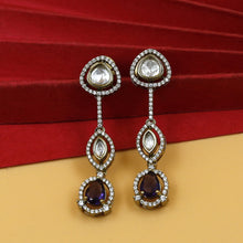 Round Neck Kundan Necklace Set 18235-21