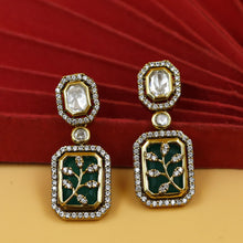 Round Neck Kundan Necklace Set 18074-69