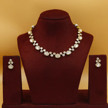 Round Neck Kundan Necklace Set 18309-28