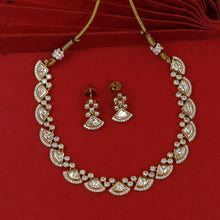 Round Neck Kundan Necklace Set 18313-28