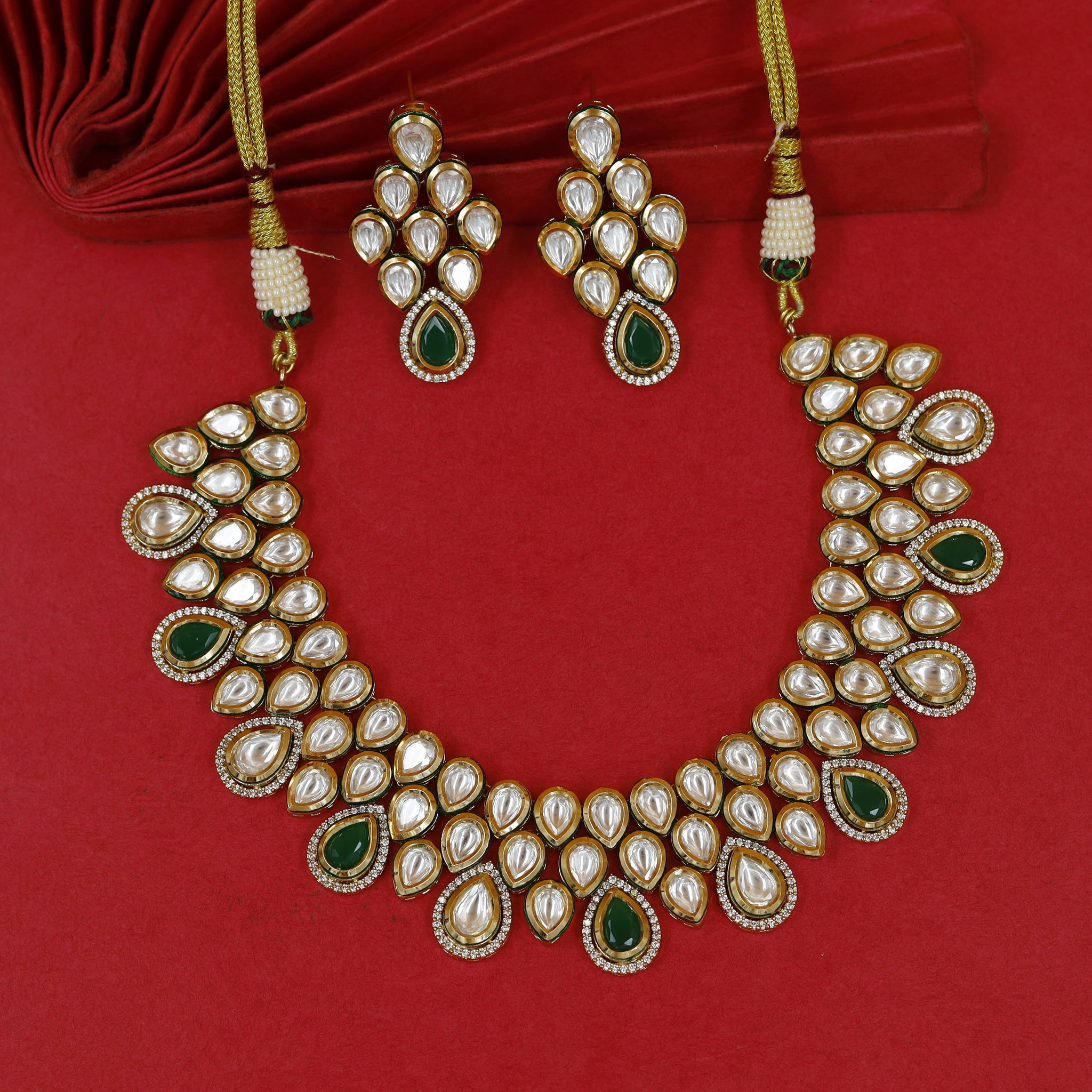 Kundan Necklace Set 2647-28