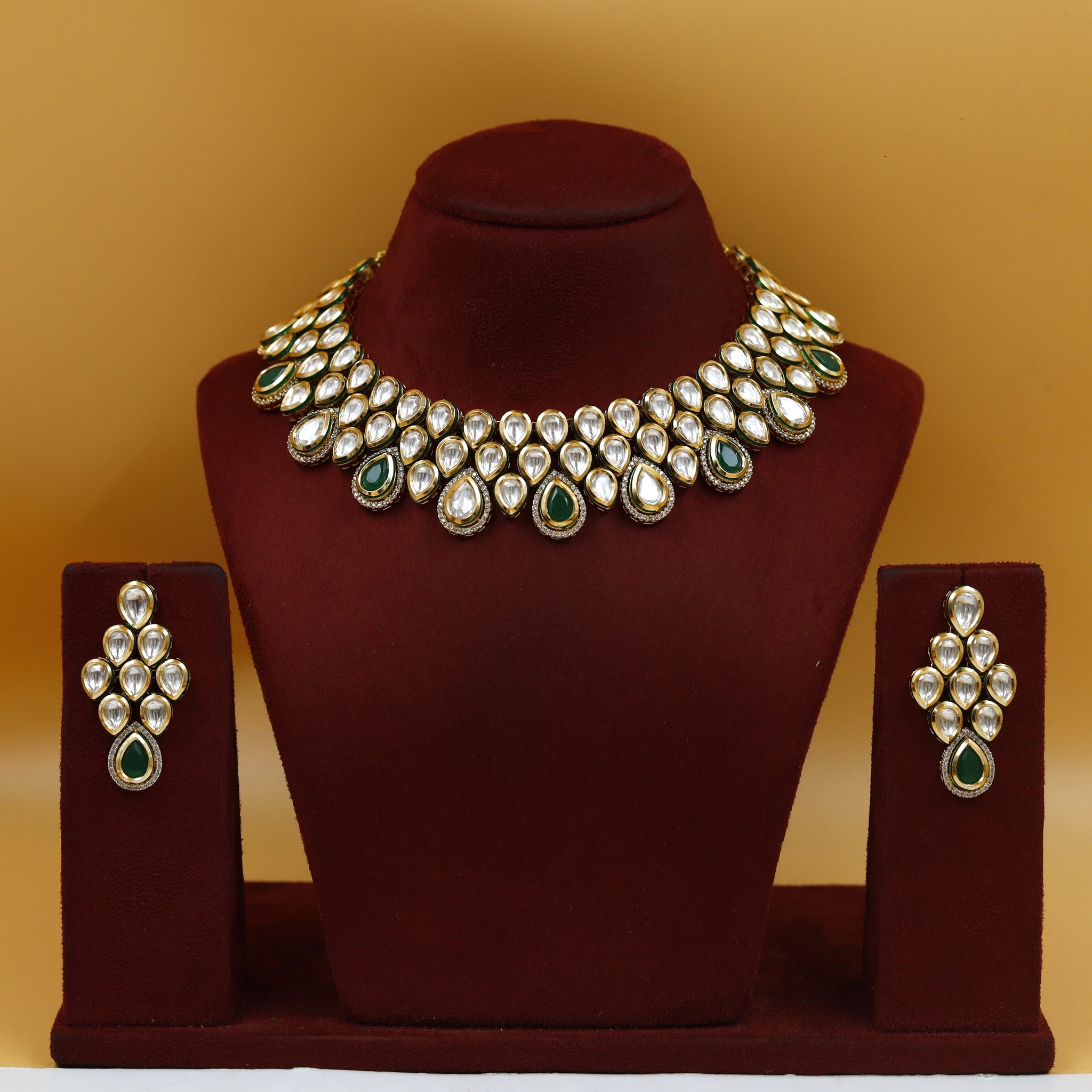 Kundan Necklace Set 2647-28