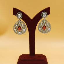 Round Neck Layered Kundan Necklace Set 18238-21