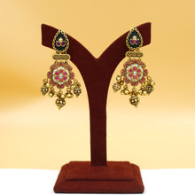 Long Neck Antique Necklace Set 18219-68