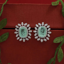 Tops/Studs Zircon/Ad Earring 19466-69