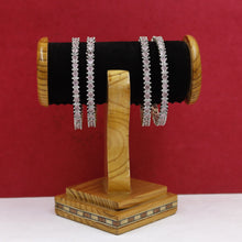 Pink Zircon/AD Bangles 18231-5413