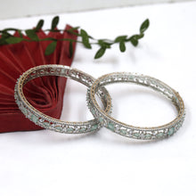 Mint Green Zircon/AD Bangles/Kada 18278-5460