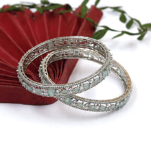 Mint Green Zircon/AD Bangles/Kada 18278-5460