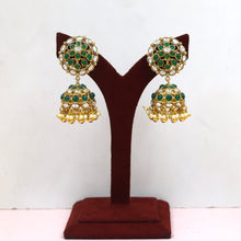 Moissanite Jhumki Kundan Earring 18705-87