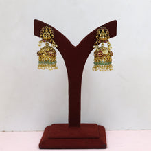 Jhumki Temple Earring 18762-28