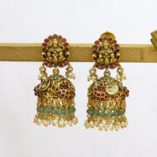 Jhumki Temple Earring 18762-28