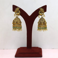 Jhumki Temple Earring 18761-28