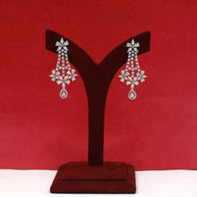 Silver Plated Zircon/AD Necklace Set 2354-6419