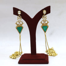 Danglers Kashmiri Kundan Earring 18843-79