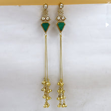 Danglers Kashmiri Kundan Earring 18843-79