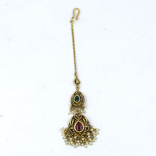 Antique Gold Finish Maang Tikka 18827-28