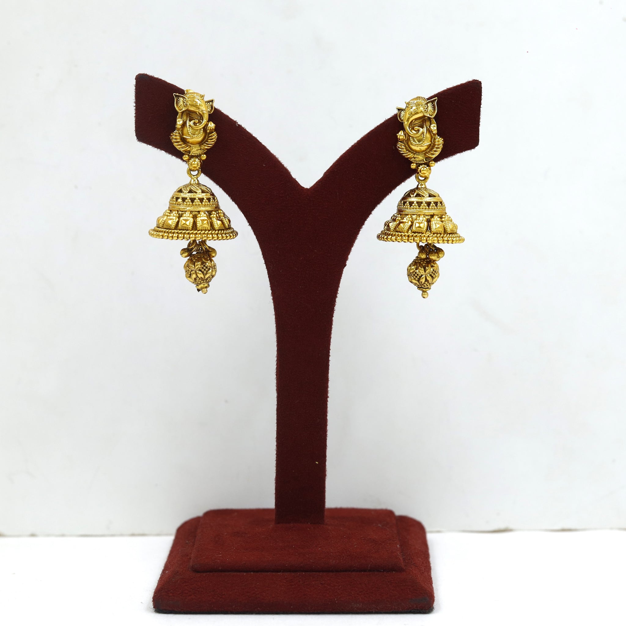 Round Neck Temple Necklace Set 19008-1