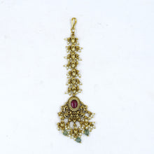 Antique Gold Finish Maang Tikka 18731-28