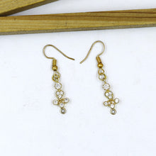 Round Neck Zircon/AD Necklace Set 18276-100