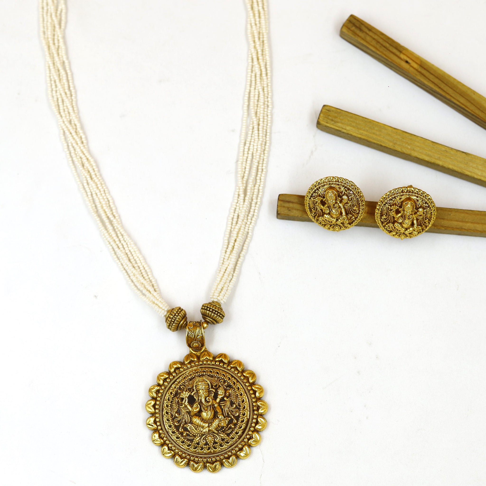 Light Temple Pendant Set 19013-1