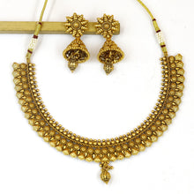 Round Neck Antique Necklace Set 19007-1