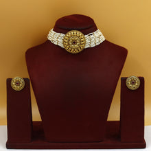 Choker Antique Necklace Set 19010-1